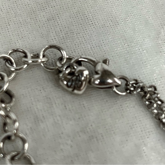 Brighton Southwest Inspired Teal Blue Enamel Oversized Cross Pendant Necklace! - Picture 9 of 10